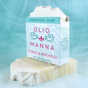 Citrus Patchouli Handmade Soap - OlioManna